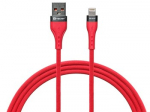 Cable USB A-Lightning 1m Red