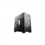 Deepcool Case | CG380 3F | Black | Micro ATX