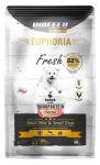 EUPHORIA Fresh Adult Monoprotein Turkey XS/S - sausas maistas &scaron;unims - 50g