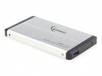 GEMBIRD EE2-U3S-2-S HDD/SSD enclosure for 2.5 SATA - USB 3.0 Aluminium Silver