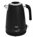 Adler AD 1295b Plieninis virdulys 1,7 l juoda