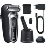 Braun | Shaver | 71-S7200cc | Operating time (max) 50 min | Wet and Dry | Silver/Black