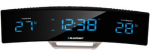 Blaupunkt CR12BK radijo imtuvas Laikrodis Skaitmeninis Juoda, Sidabras