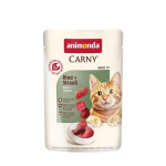 ANIMONDA Carny Adult Beef and ostrich - &scaron;lapias kačių maistas - 85g