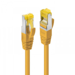Tinklo Kabelis - LINDY RJ45 S/FTP LSZH Tinklo Kabelis, Cat.6A Jungtis, Cat.7 Raw, 3 m, Geltonas