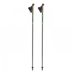 Gabel FLD Carbon Sulankstomos bėgimo ir &scaron;iaurieti&scaron;kojo ėjimo lazdos, 110 cm, juodos