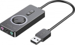 Vention 1 m USB 2.0 i&scaron;orinė garso plok&scaron;tė