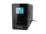 GEMBIRD UPS with AVR Line-Interactive 650VA 2xIEC 1xSchuko 230V OUT LCD Intelligent surge-overload- and short-circuit protection