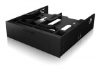 Icy Box IB-5251 Mounting frame for 2x2,5" + 1x3,5" HDD/SSDs in 1x5,25" bay, with front panel, black