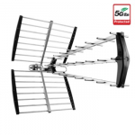 TV Antena eSTAR T-1116 UHF Triplex LTE Juoda