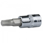 CHROME+ 1/4" antgalinė galvutė su Torx antgaliu T30, KS Tools