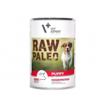 VETEXPERT Raw Paleo Puppy Monoprotein Beef - &scaron;lapias maistas &scaron;uniukams - 400 g