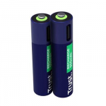 BATTERY RECH. LI-ION AAA 1.5V/500MAH USB-C 2PACK 25585 TRUST