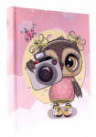 Albumas GED B46200 CAMERA OWL PINK 10x15 200 | ki&scaron;eninis | knyginio ri&scaron;imo