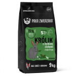 PAKA ZWIERZAKA Puppy Rabbit with wild herbs S - sausas maistas &scaron;unims - 9kg