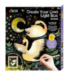 Creative set Create your own glowing frame