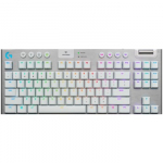 LOGITECH G915 X LIGHTSPEED TKL Wireless Gaming Keyboard - WHITE - US INT'L - 2.4GHZ/BT - EMEA28i-935 - TACTILE