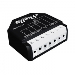 Shelly Qubino Wave Shutter elektros relė Juoda