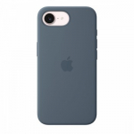 Apple iPhone 17e Silicone Case with MagSafe &ndash; Anchor Blue | Apple
