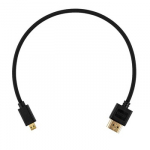 HDMI Laidas - HDMI į Micro HDMI 30cm 48Gbps 8K 60Hz Auksu Padengtas