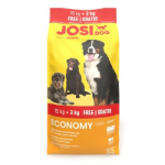 JOSERA JosiDog Economy &ndash; sausas pa&scaron;aras &scaron;uniui &ndash; 15kg + 3kg