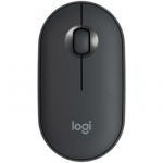 LOGITECH Pebble Mouse 2 M350s Mouse optical 3 buttons wireless Bluetooth 5.2 LE tonal graphite
