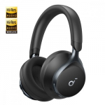 Anker Soundcore Space One Wireless Bluetooth Over-ear Headphones with Microphone - Jet Black