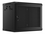 Lanberg | Rack cabinet 19" wall-mount 9U/600x450 with perforated door (flat pack) | WF01-6409-23B | Black