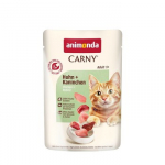 ANIMONDA Carny Adult Chicken and rabbit - &scaron;lapias kačių maistas - 85g