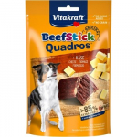 VITAKRAFT Beef Stick Quadros Cheese - skanėstas &scaron;uniui - 70 g