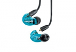 Shure AONIC 215 - ausinės į ausis su vienu keitikliu ir 3,5 mm laidu (mėlyna)