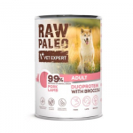 VETEXPERT Raw Paleo Duoprotein Pork and Lamb Adult - drėgnas ėdalas &scaron;unims - 400g