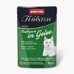 ANIMONDA Vom Feinsten Adult Raffinesse drebučiuose, turtingas vi&scaron;tiena su žvėriena - &scaron;lapias kačių maistas - 85 g