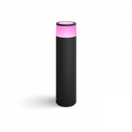 Philips Hue WCA Calla Outdoor Large Bollard, Black | 8 W | 2000-6500 Hue White Colour Ambiance