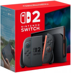 Nintendo Switch 2 juoda žaidimų konsolė