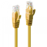 Tinklo Kabelis - LINDY Cat.6 U/UTP Tinklo Kabelis, RJ45, M/M, 250MHz, 5 m, Geltonas