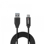 USB Kabelis - LINDY 1.5m USB 3.2 Type A to C 10Gbps 15W TPE