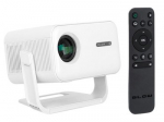 Ne&scaron;iojamas projektorius BLOW AndroidTV FullHD MaxView, baltas