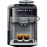 SIEMENS Coffee Machine TE651209RW Pump pressure 15 bar, Built-in milk frother, Fully automatic, 1500 W, Black/Stainless steel