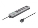 QOLTEC Surge protector Quick Switch 5 sockets 3m gray