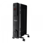 Camry | Oil-Filled Radiator with Remote Control | CR 7812 | Oil Filled Radiator | 1500 W | Number of power levels 3 | Black