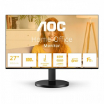 AOC Q27B3CF2 100Hz LED monitorius su garsiakalbiais ir IPS technologija | 27 colių | WQHD (2560x1440, 16:9, 109ppi) | Reakcijos laikas: 1ms (MPRT) | Peržiūros kampas: 178&deg;/​178&deg; | Jungtys: HDMI, USB-C 3.0 su DisplayPort, USB 3.0, 3.5mm | Tilt, height ...