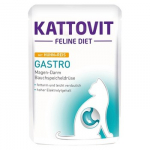 KATTOVIT Feline Diet Gastro Chicken with rice - &scaron;lapias kačių maistas - 85g