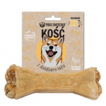 PAKA ZWIERZAKA Bone with goat XL 17 cm - skanėstas &scaron;uniui - 115g