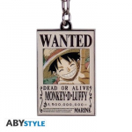 One Piece Raktų Pakabukas - Wanted Luffy