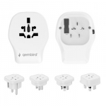 POWER ADAPTER TRAVEL 20W/WHITE TPA-1A2C20-02-W GEMBIRD
