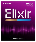 Elixir 11050 Light (12-53) PW - akustinės gitaros stygos
