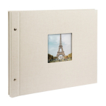 Nuotraukų Albumas - GOLDBUCH 28823 Bella Vista 39x31cm 40 Puslapių Smėlio Pilkas