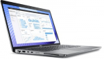 &bdquo;Dell Precision 3490&ldquo; PRE3490-U52516 &bdquo;Ultra 5&ldquo; 135H 14 colių FHD AG, 16 GB, SSD 256, BT, BLKB, LAN, &bdquo;Windows 11 Pro&ldquo;, pilkos spalvos (REPACK) 2 metai Naujas / Repack