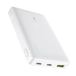 I&scaron;orinė baterija Baseus EnerFill FP21 10000mAh 22,5W USB-A - USB-C - balta